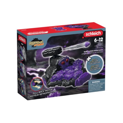 Schleich Shadow Jet Vehicle With Mini Creature (42667)