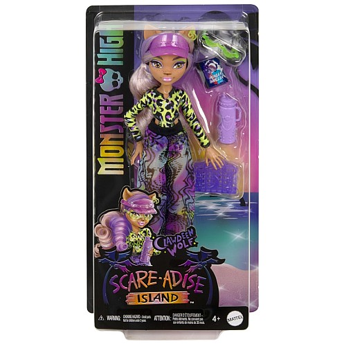 Monster High Scare-adise Island Clawdeen Doll (218-2503)