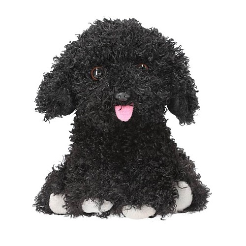 Topmodel Plush Dog Black 16 Cm