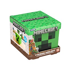 Minecraft Creeper Streaming Snack Bowl