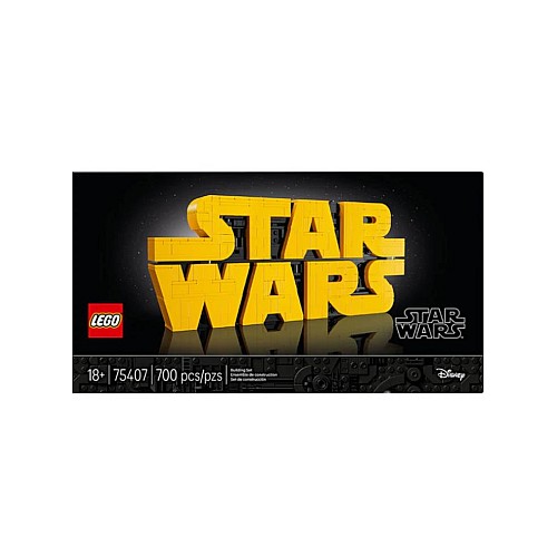 Lego Star Warstm Brick-built Star Wars Logo (75407)