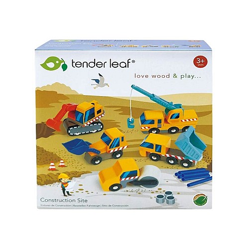 Tender Leaf 5 Construction Vehicles (tl8355)