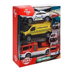 Dickie Toys Sos Team Set Danish (203712015018)