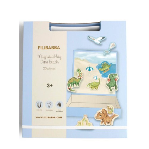 Filibabba Magnetic Game Dino Beach (fi-03585)