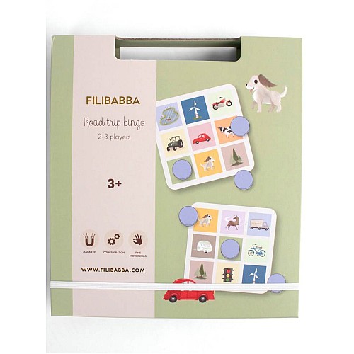 Filibabba Magnetic Game Road Trip Bingo (fi-03587)