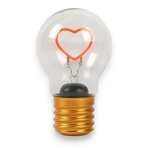 Itotal Bulb-shaped Light Heart
