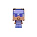 Minecraft Mob Head Minis Flipping Figs Steve & Steve In Enchanted Armor