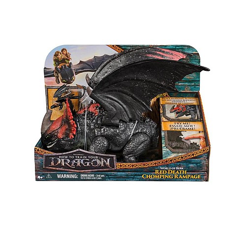 Dragons Movie Red Death Chomping Rampage (6072650)