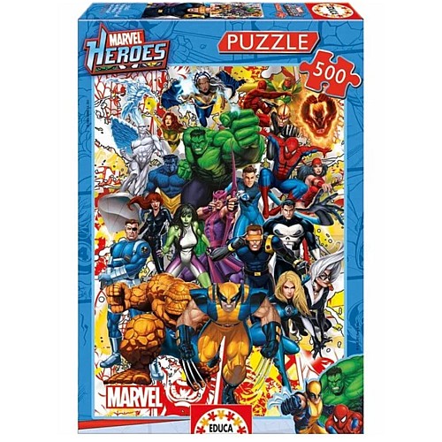 Educa 500 Marvel Heroes Puzzles (80-15560)