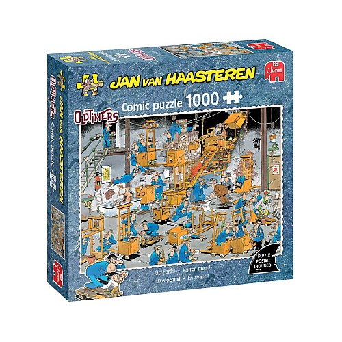 Jan Van Haasteren Oldtimers Go Forth! (1000 Pieces)