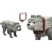 Minecraft Movie Dennis The Wolf 10cm