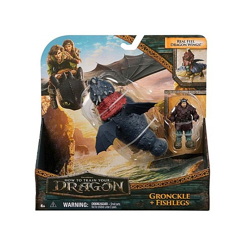 Dragons Movie Viking & Dragon Gronckle&fishlegs (6074006)