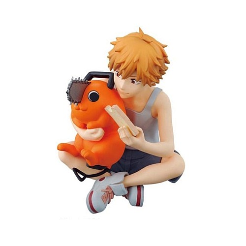 Banpresto Chainsaw Man Break Time Collection Denji & Pochita 7cm (89929)