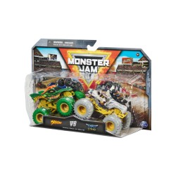 Monster Jam 1:64 Die Cast 2 Pack Dragon Vs Tempest Steed