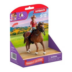 Schleich Horse Club Hannah & Cayenne (42711)
