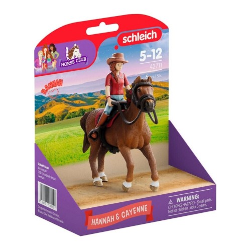 Schleich Horse Club Hannah & Cayenne (42711)