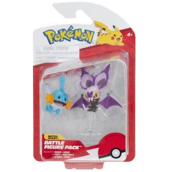 Pokemon Battle Feature Noibat & Mudkip (pkw4051)