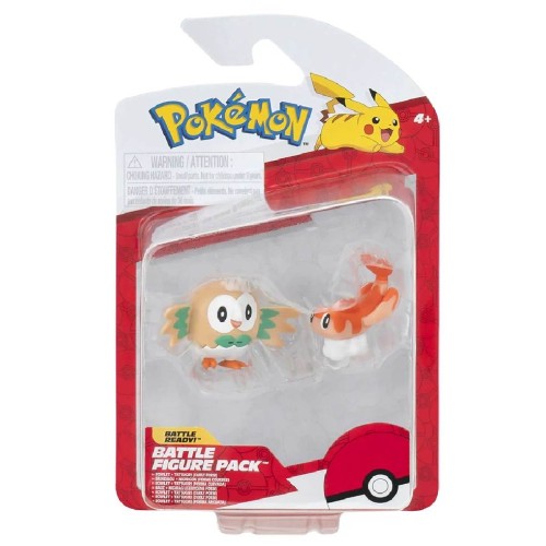 Pokemon Battle Feature Tatsugiri & Rowlet (pkw4052)