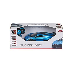 Tec-toy Bugatti Divo R/c 1:16, 2,4ghz, Blue (471318)