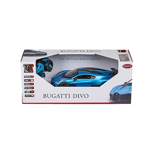 Tec-toy Bugatti Divo R/c 1:16, 2,4ghz, Blue (471318)