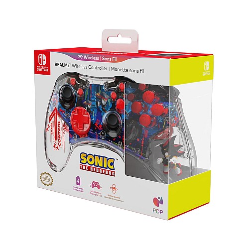 Pdp Realmz Plus Wireless Controller Sonic Shadow Ark