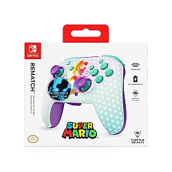 Turtle Beach Rematch Wireless Controller Super Mario Invincible (glows In The Dark)