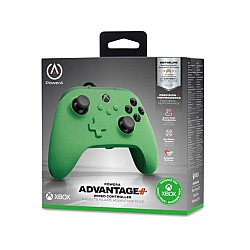 Powera Advantage Plus Wired Controller Green Meadow Green/black