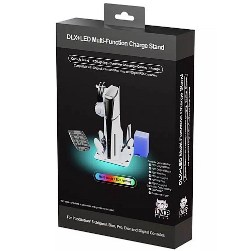Imp Tech Dlx+led Multi Function Charge And Cool Stand Grey