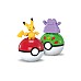 Mega Pokemon Poke Ball 2-pack Building Pikachu & Ditto (jct43)