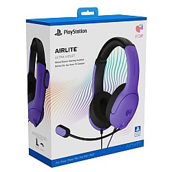 Pdp Airlite Wired Stereo Headser Ultra Violet