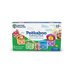 Learning Resources Peekaboo Learning Farm (lsp6805-sca)