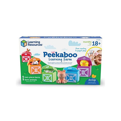 Learning Resources Peekaboo Learning Farm (lsp6805-sca)