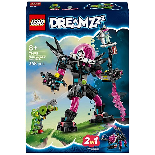 Lego Dreamzzztm Mateo Vs. Cyber Brain Mech (71495)