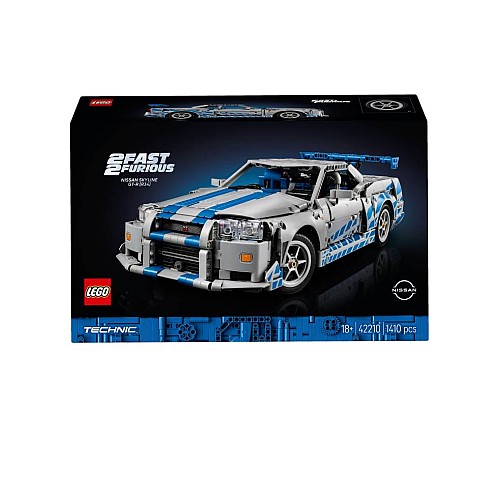 Lego Technictm 2 Fast 2 Furious Nissan Skyline Gt-r (r34) Car (42210)
