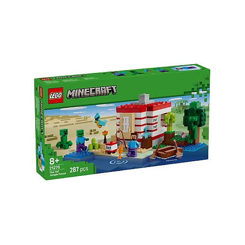 Lego Minecraft The Tnt Jungle House (21275)