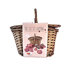 Egmont Toys Tin Tea Set Ladybug In A Basket (540019)