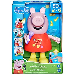 Peppa Pig Talk And Sing Peppa (greek Language) 20cm (g0518)