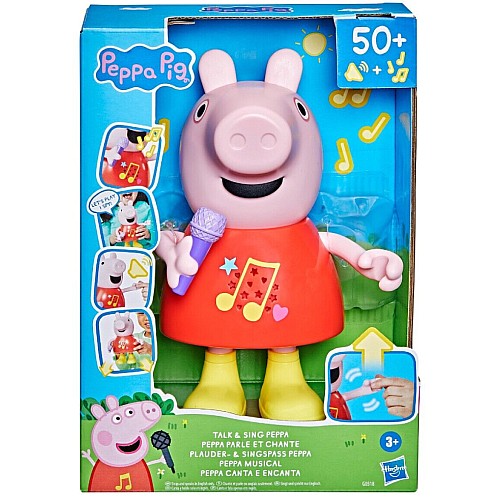 Peppa Pig Talk And Sing Peppa (greek Language) 20cm (g0518)