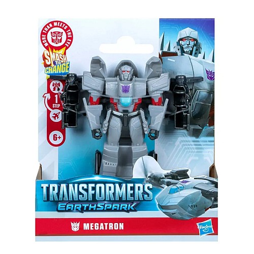 Transformers Earthspark 1 Step Smash Changers Megatron (g0997)