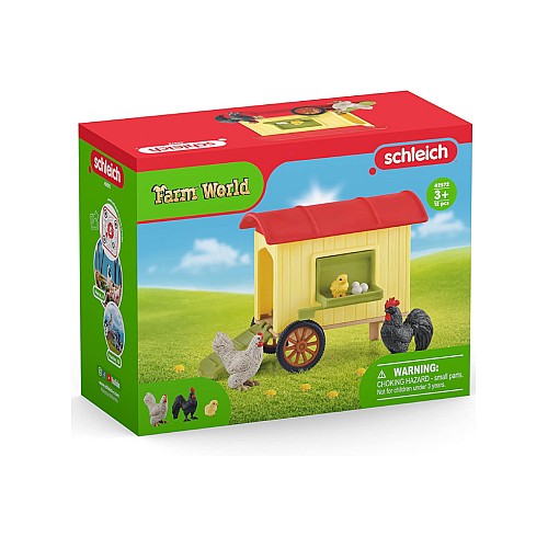 Schleich Farm World Mobile Chicken Coop (42572)