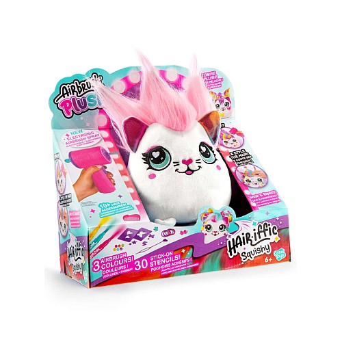 Airbrush Plush Hair'iffic 17cm Squish Pal Princess Random (1040111)