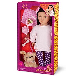 Our Generation Doll Jin With Dog (731442)