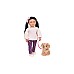 Our Generation Doll Jin With Dog (731442)