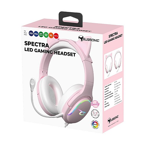 Subsonic Headset All Platforms + Led