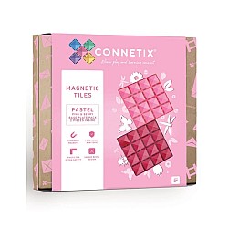 Connetix Base Plate Pastel Pink & Berry (ct-p-pb002-bp)