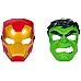 Marvel Avengers Hero Mask Iron Man/hulk Multipack (g0436)