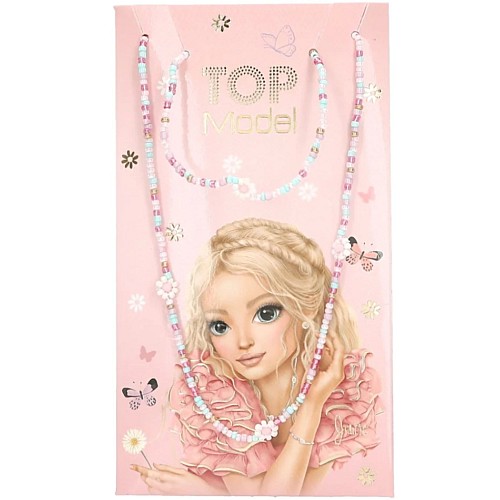 Topmodel Necklace And Bracelet Set Summer Feeling Soft-colored (413547)