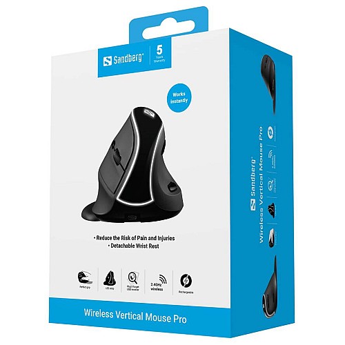 Sandberg Wireless Vertical Mouse Pro