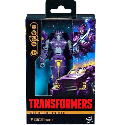Transformers Age Of Primes Deluxe Class Solus Prime Drases 14cm (g1022)