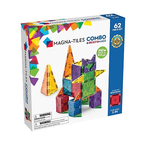Magna-tiles Micromags Combo 62 Pcs (90294)